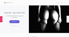 Desktop Screenshot of organicloven.com